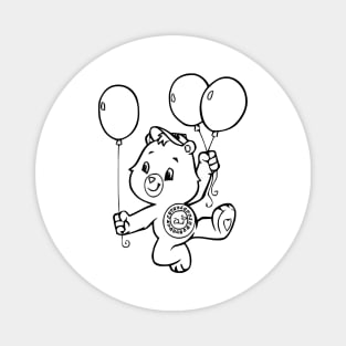 care bear holding a balloon Magnet